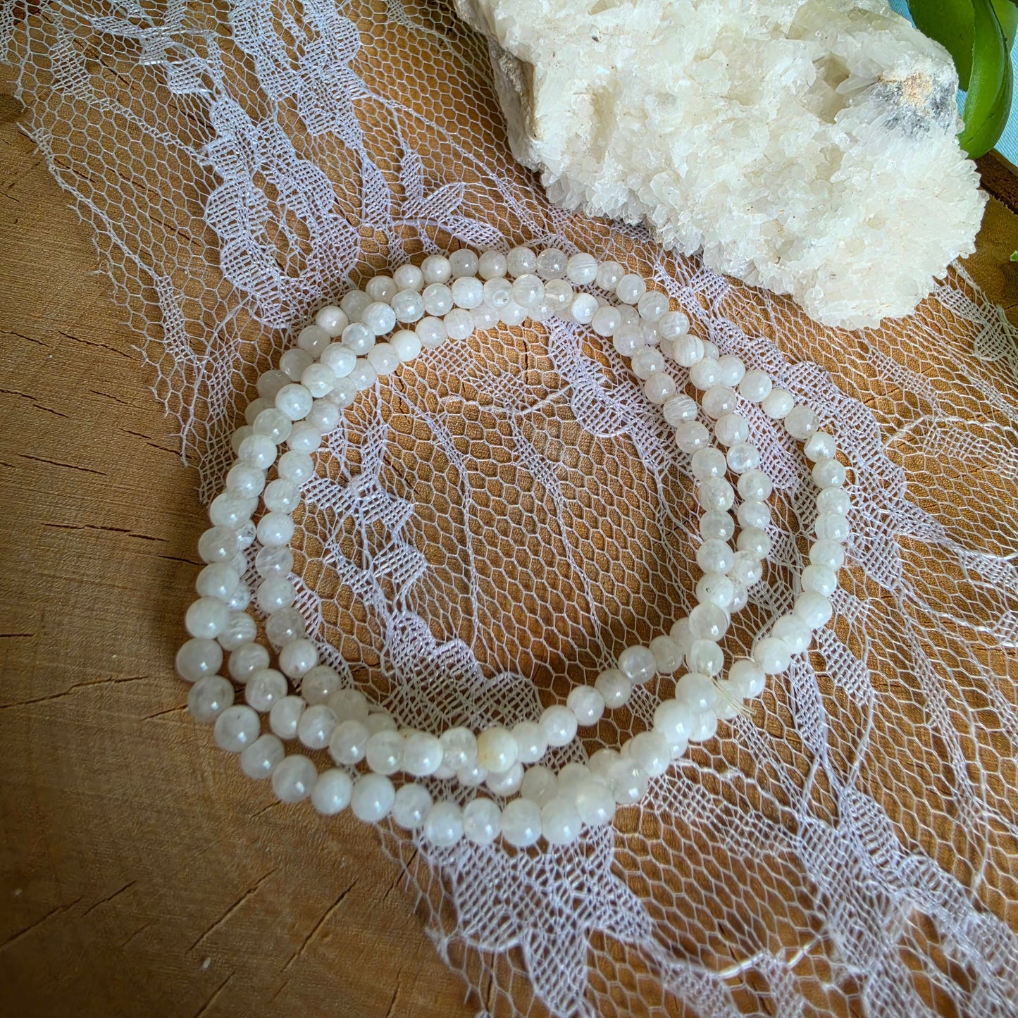 Moonstone Stretchy Bracelet