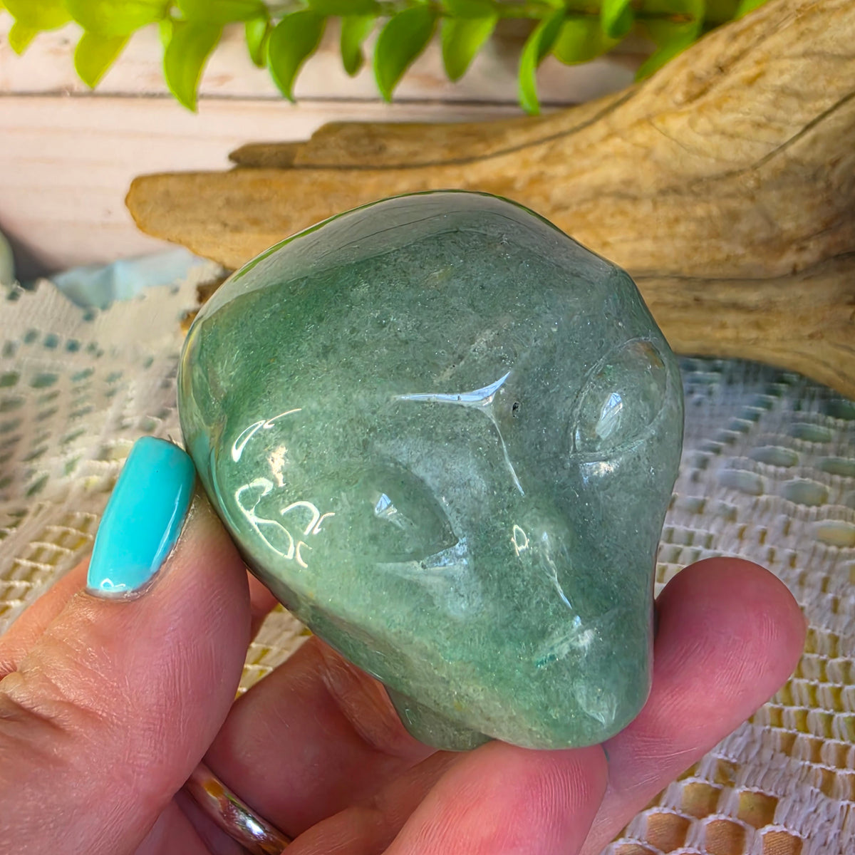 Green Aventurine Alien