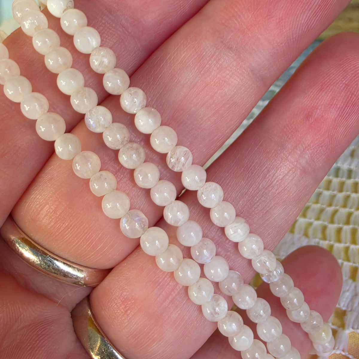 Moonstone Stretchy Bracelet