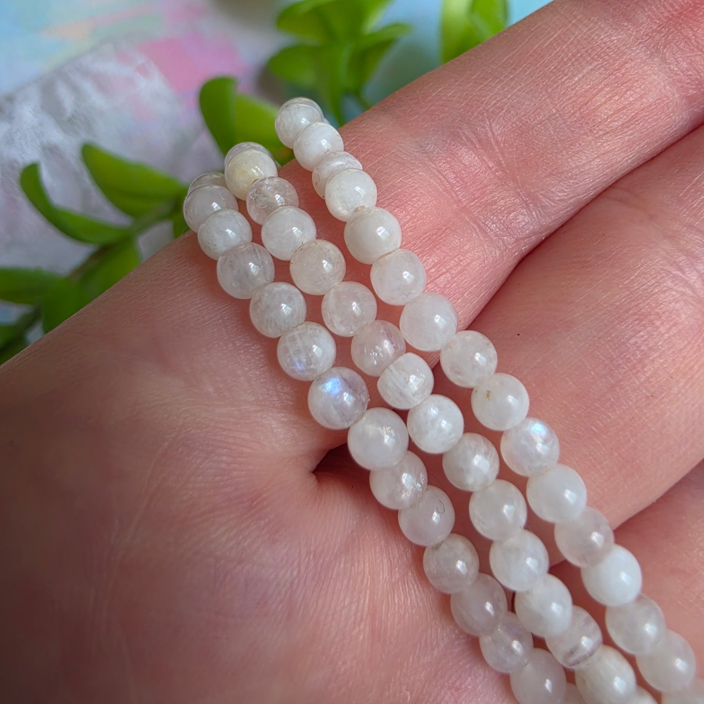 Moonstone Stretchy Bracelet