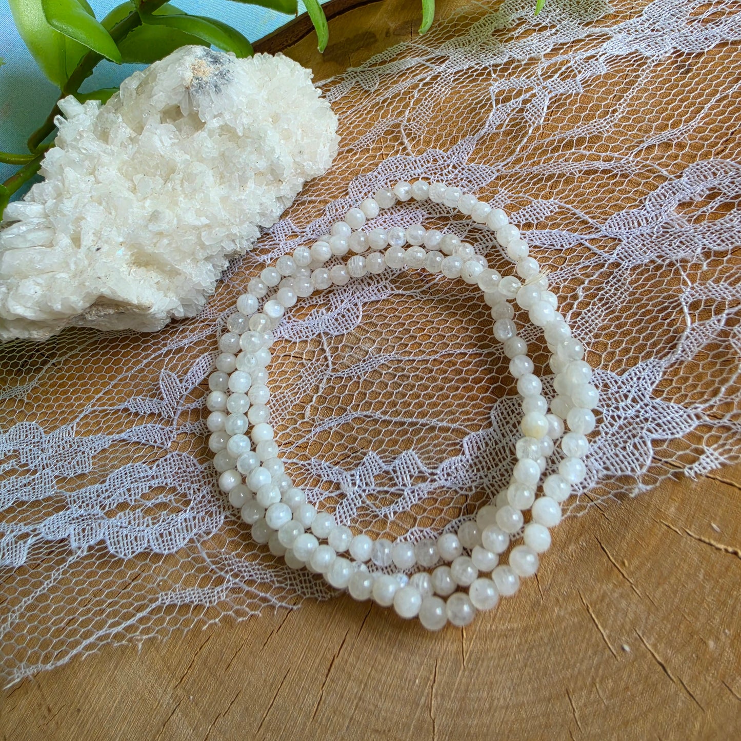 Moonstone Stretchy Bracelet
