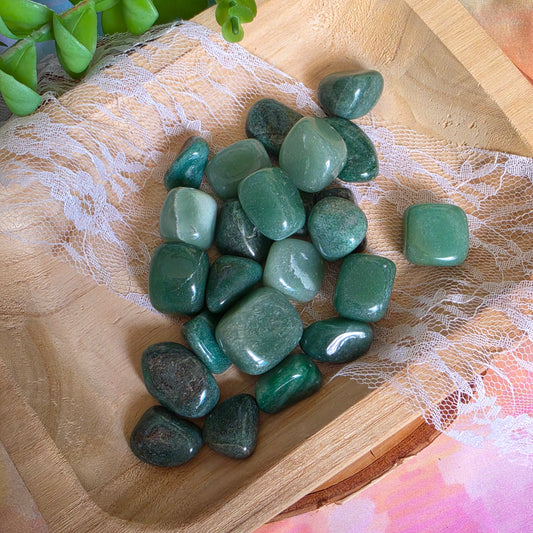 Green Aventrine Tumbles