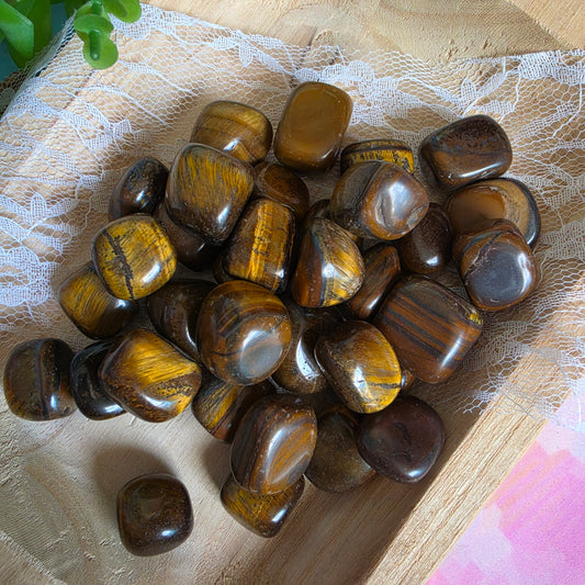 Tigers Eye Tumbles