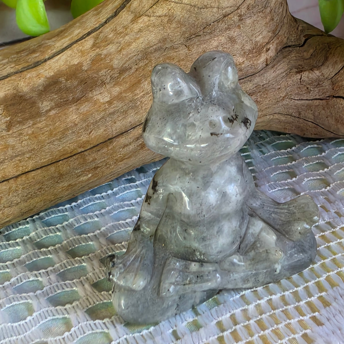 Labradorite Yoga Frogie