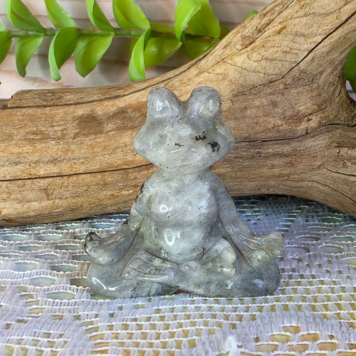 Labradorite Yoga Frogie