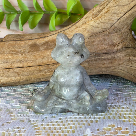 Labradorite Yoga Frogie