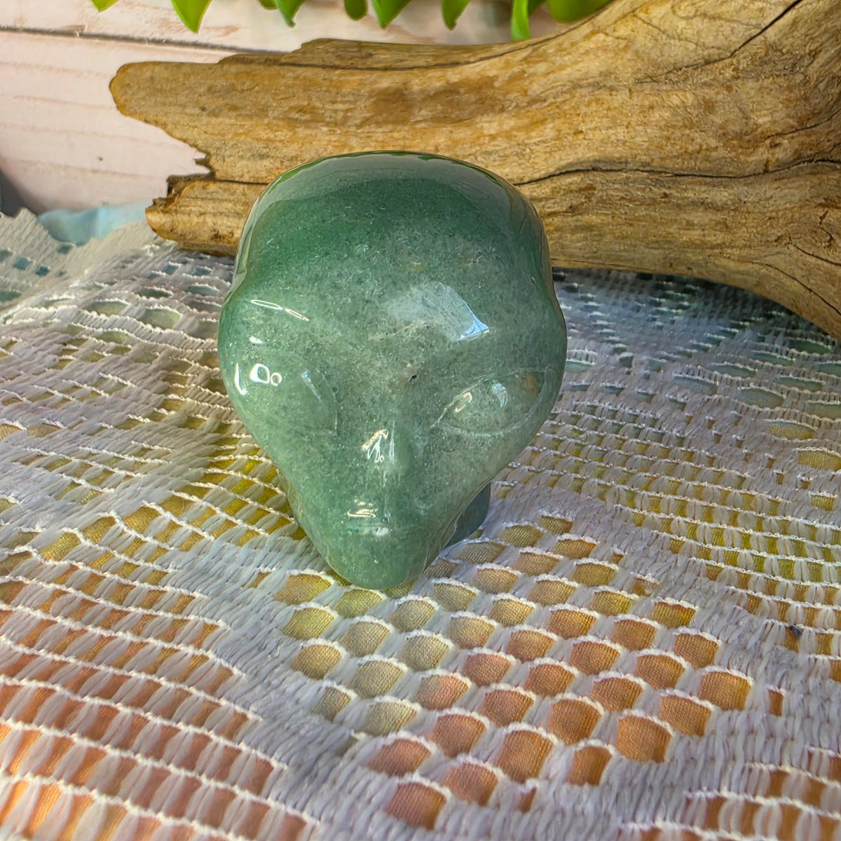 Green Aventurine Alien