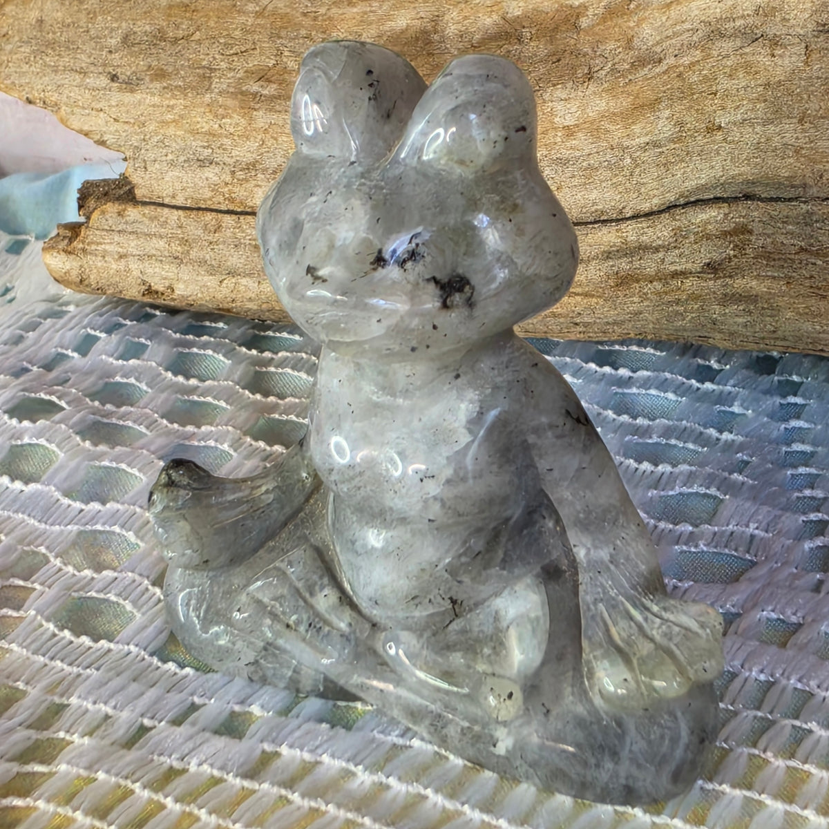 Labradorite Yoga Frogie