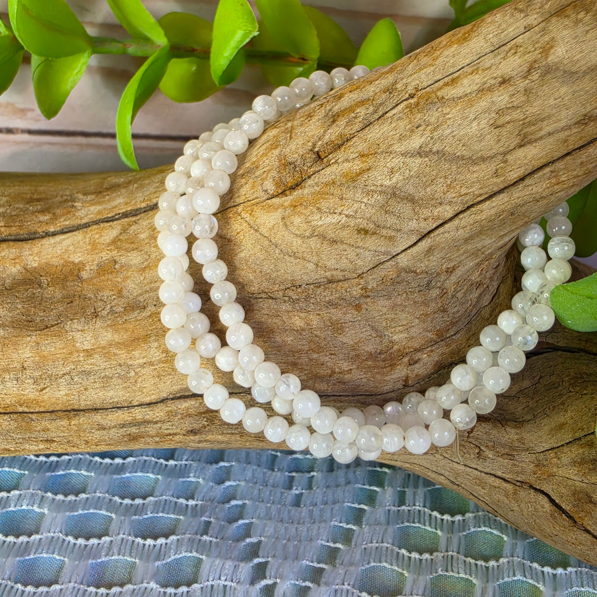 Moonstone Stretchy Bracelet