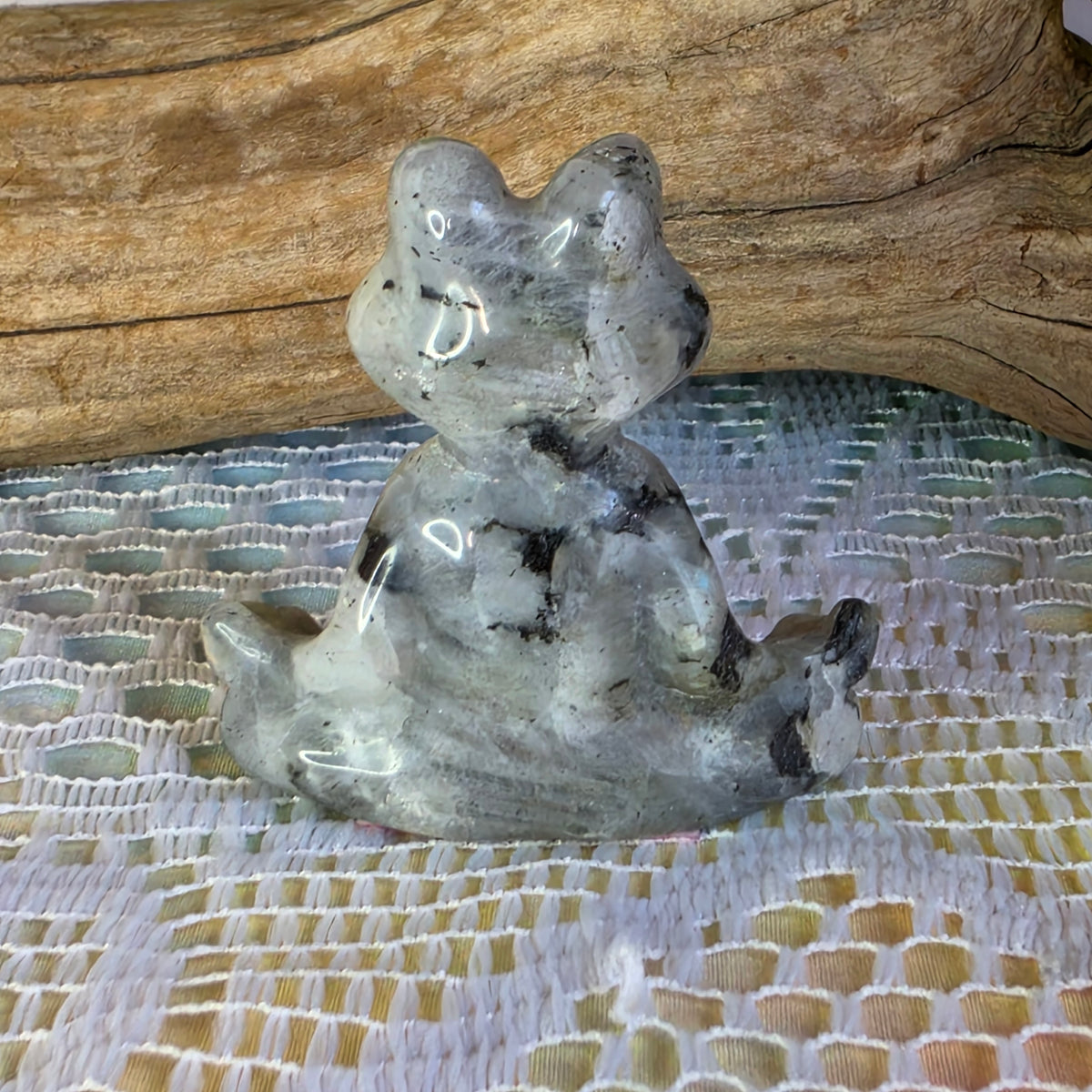 Labradorite Yoga Frogie